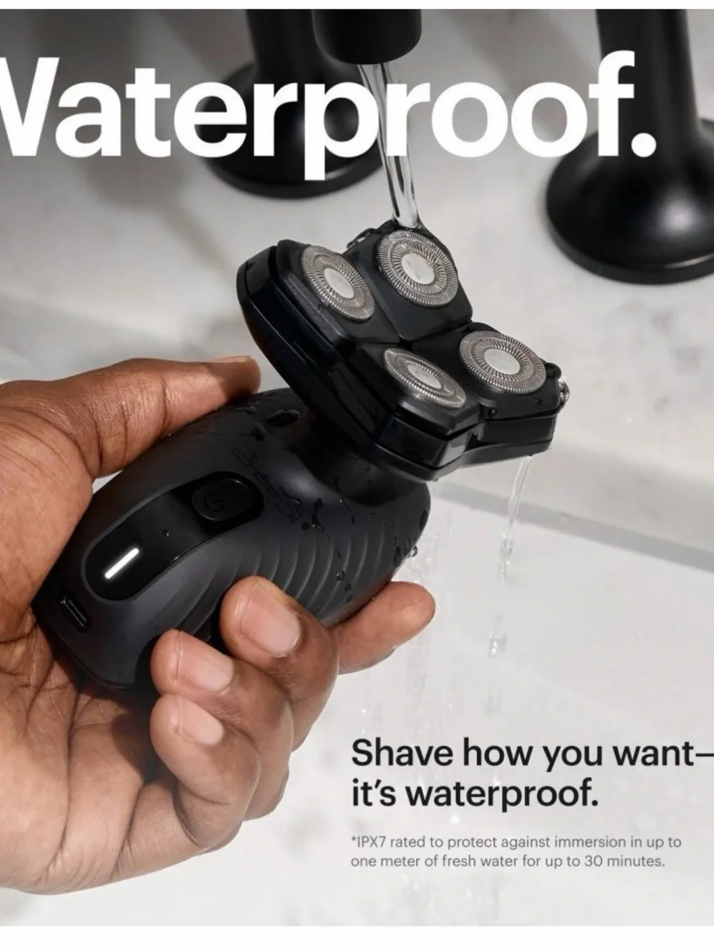 Manscaped Dome Head Shaver Kit — Black